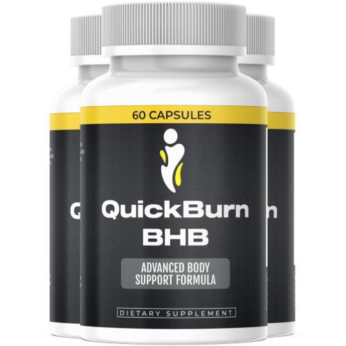 QuickBurn BHB supplement bottle